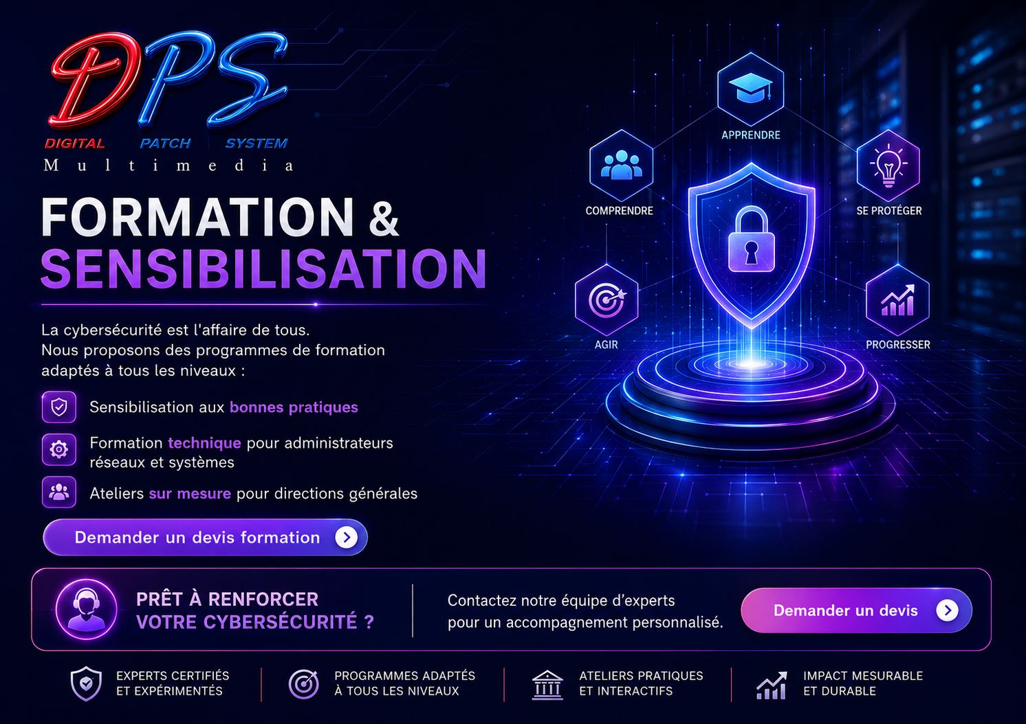 Formation cybersécurité