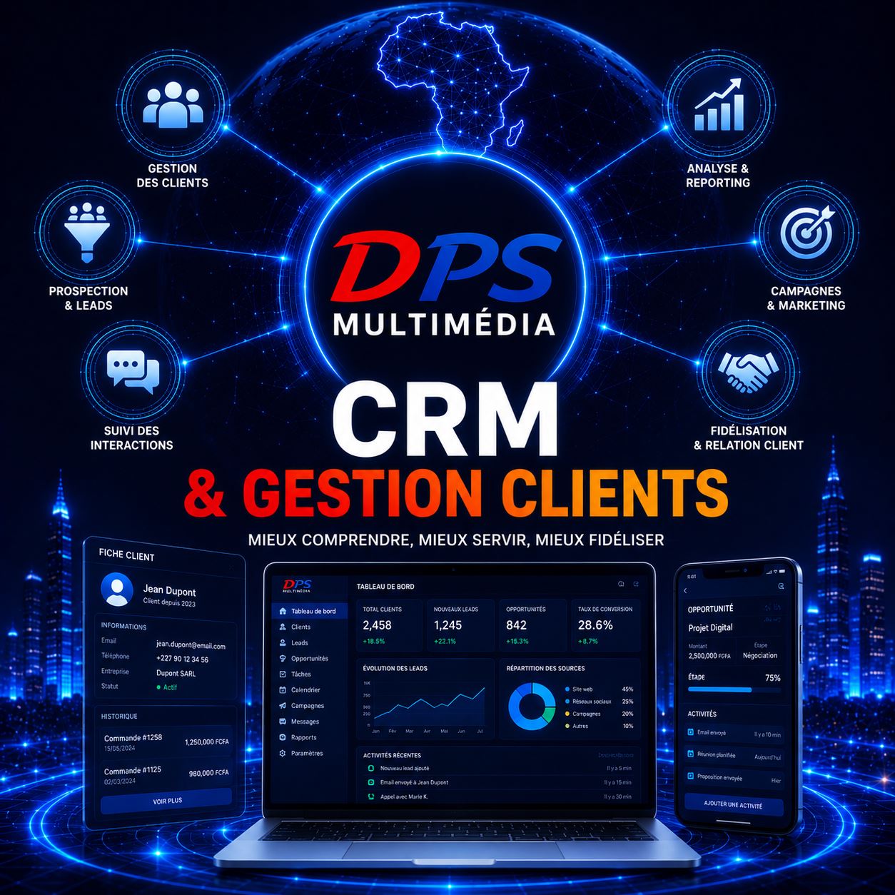CRM & gestion clients
